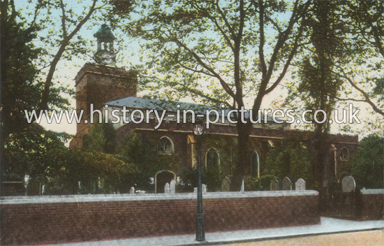 St. Mary's Parish Church, Church Road, Leyton, London. c1905.
